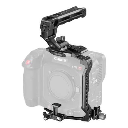 SmallRig 5136 - zestaw, klatka operatorska, uchwyt górny do Canon EOS C80_Przykład użycia_1